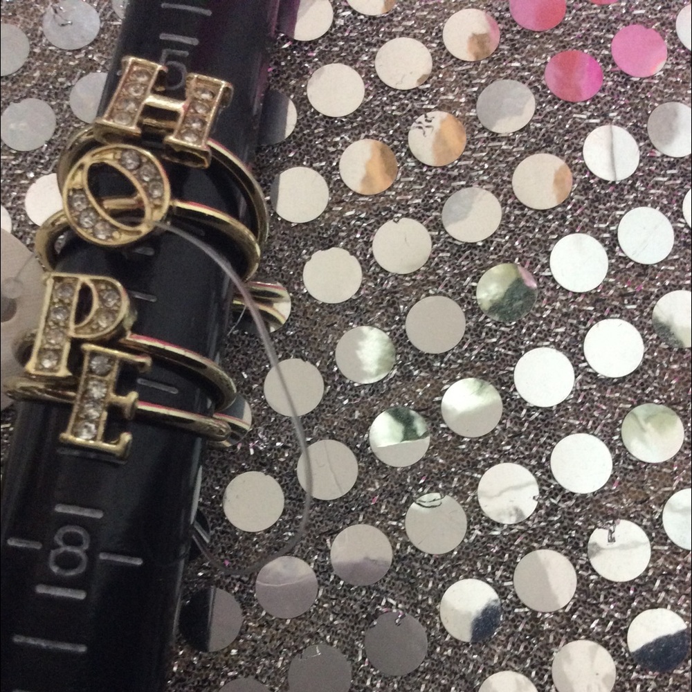HOPE STACKABLE RING SET GOLD - Picture 2 of 5